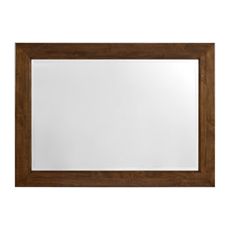Virginia Beveled Mirror in Americano - Barewood