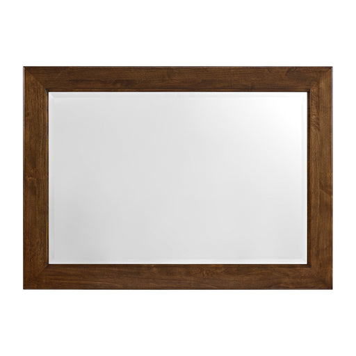 Virginia Beveled Mirror in Americano - Barewood