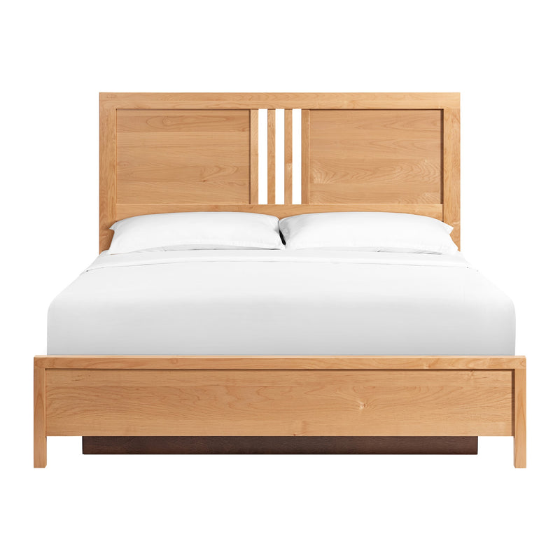 Bailey Collection Storage Bed in Natural, Cal-King - Barewood