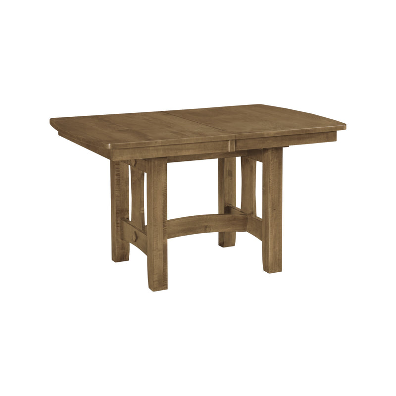 Hawthorne Trestle Table, 36" x 54" solid top in Sandstone - Barewood