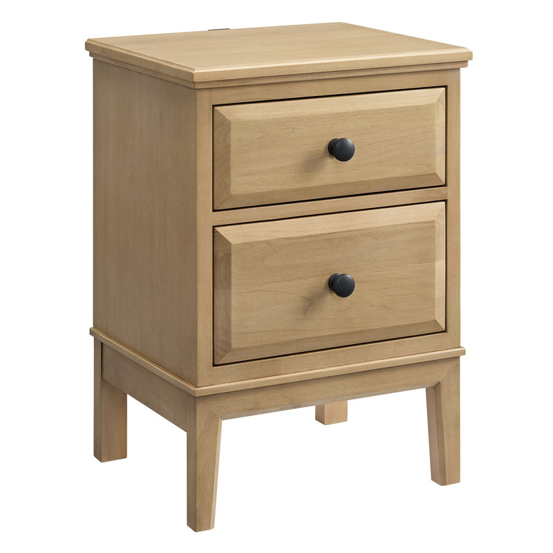 Virginia Small 2-Drawer Nightstand in Latte - Barewood
