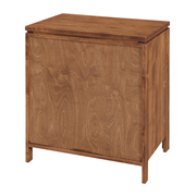 2 West Modern Lateral File Cabinet — Tuscan Brown
