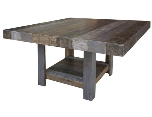 Loft Brown 54 inch Square Dining Table
