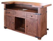 Parota Home Bar - complete bar with parota top