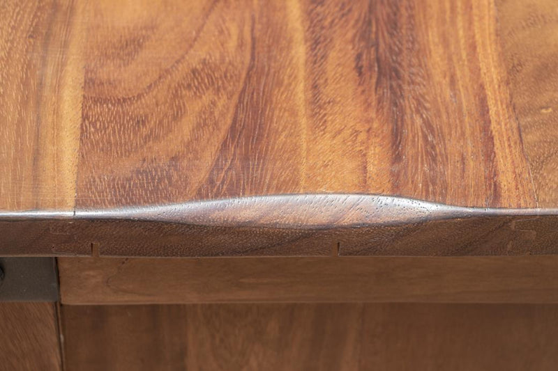Parota end table detail