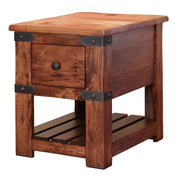 Parota Large Chairside Table