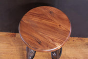 Parota Adjustable Stool detail