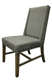 Loft Brown Upholstered Chair angle