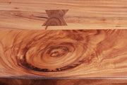 Parota chairside table detail