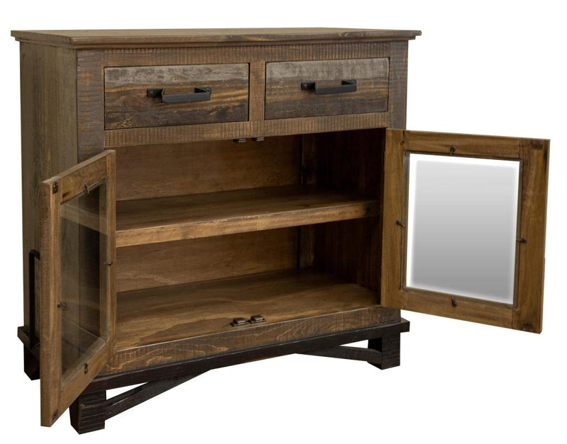 Loft Brown Server angle