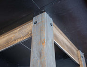 Loft Brown 54 Square Table detail