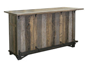 Loft Brown Home Bar angle