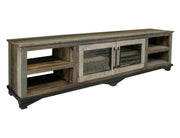 Loft Brown 93" TV Stand - complete console