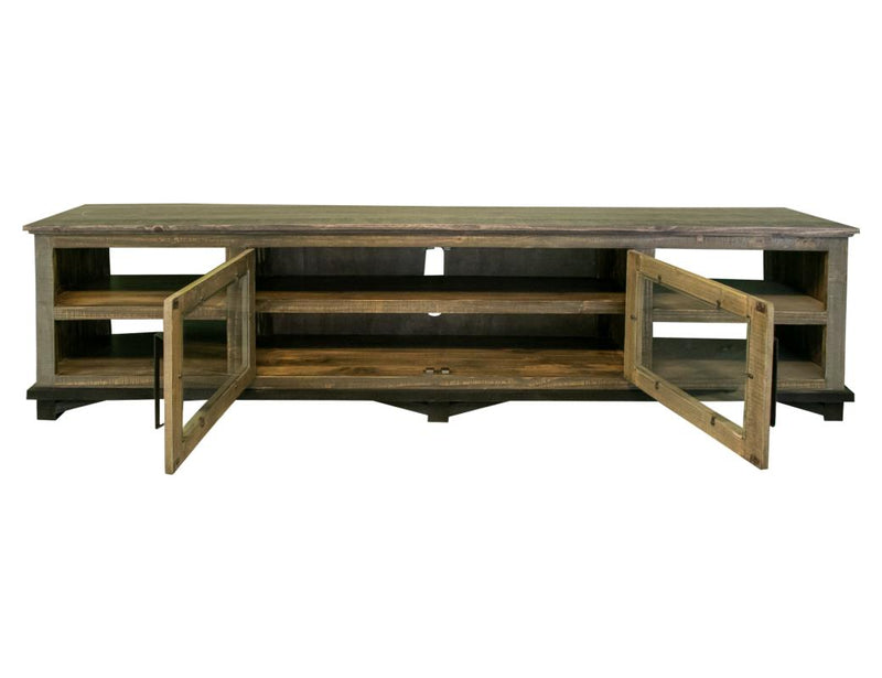 Loft Brown 93" TV Stand - alternate view
