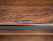 Parota 93" TV Stand - storage detail