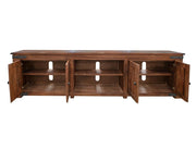 Parota 93" TV Stand - detail