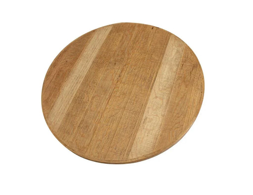 Round plank top view