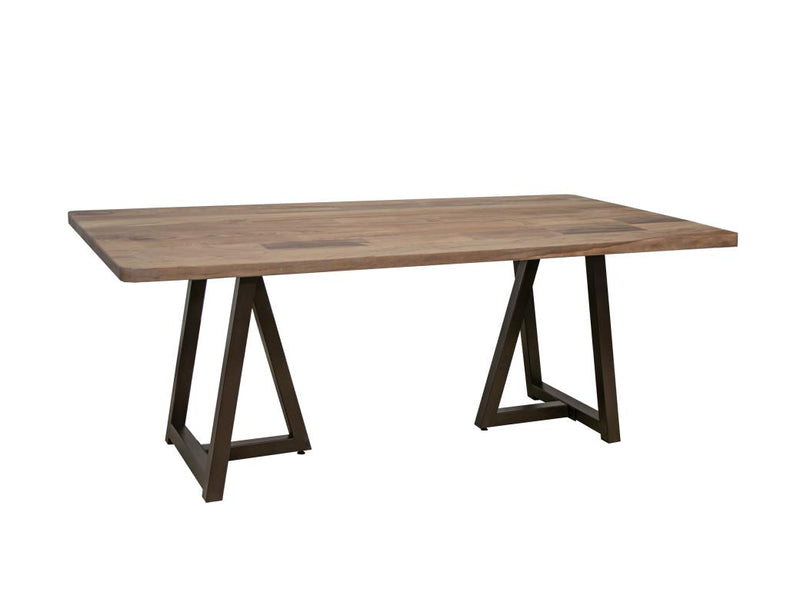 Natural Parota Dining Table - complete table