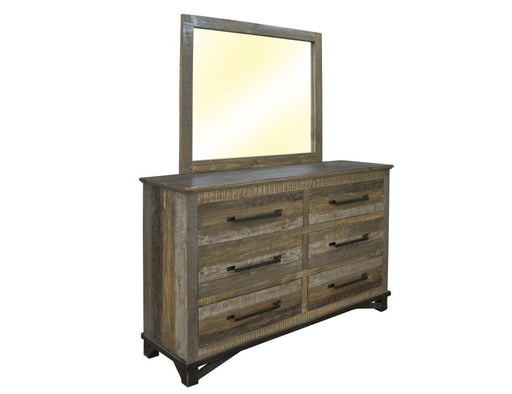 Loft Brown Dresser with mirror