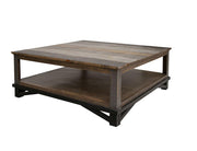 Loft Brown 45" Square Cocktail Table