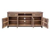 Natural Parota TV Stand styled