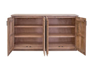 Mezquite 4 Door Console doors open