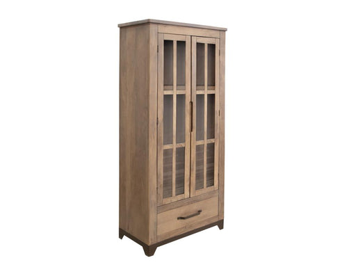 Natural Parota Display Cabinet - alternate view