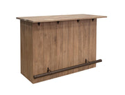 Natural Parota Home Bar - complete 4-door bar