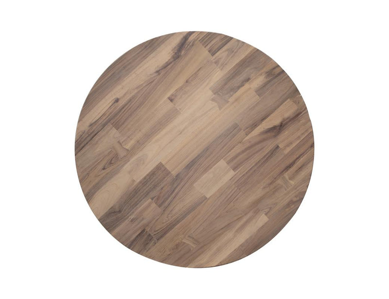 Natural Parota Round Dining Table - 59-inch round parota top