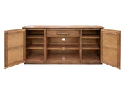 Mezquite 70 inch TV Stand doors open