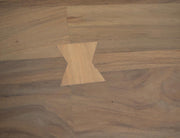 Natural Parota Bookcase detail