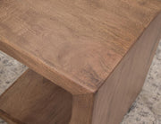Mezquite Chairside Table detail