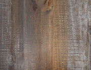 Loft Brown 45" Square Cocktail Table - finish detail