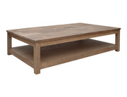 Natural Parota Large Deluxe Cocktail Table