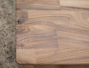 Natural Parota Large Deluxe Cocktail Table - detail