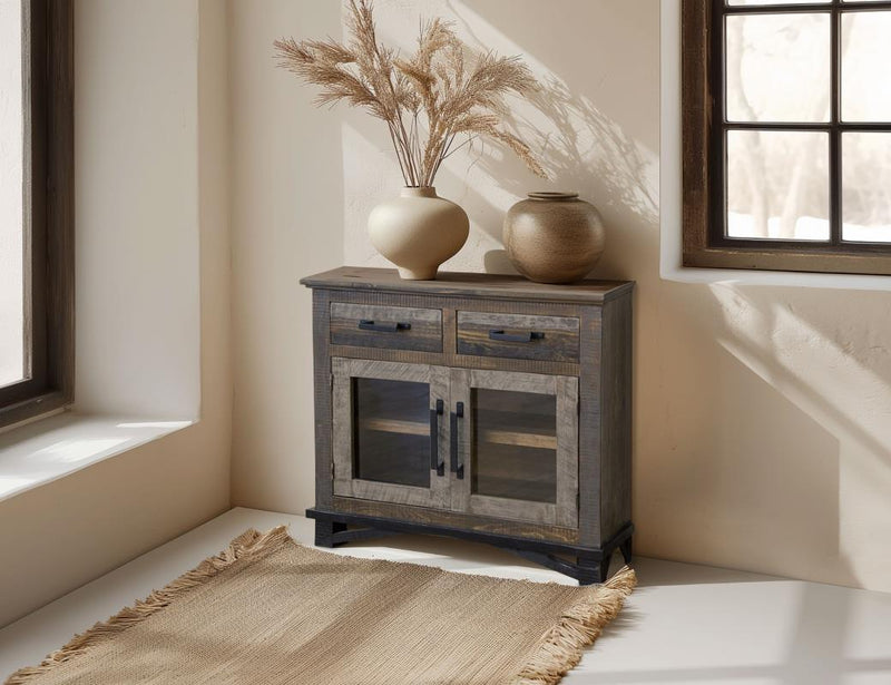 Loft Brown Server styled