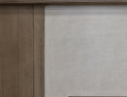 Natural Parota Fireplace Console - wood grain detail