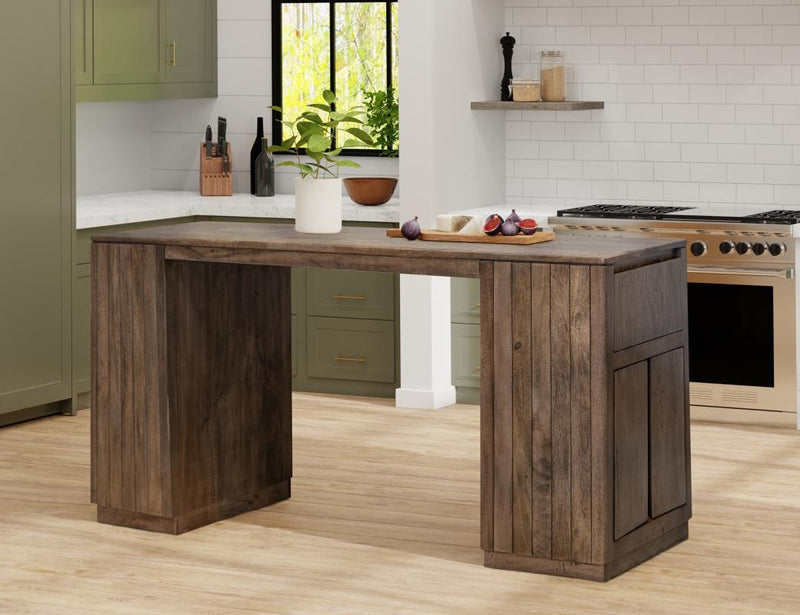 Mezquite Kitchen Island angle