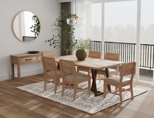Natural Parota Dining Table - dining room scene