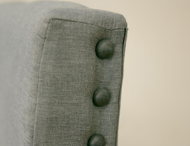 Loft Brown Upholstered Chair seat