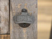 Loft Brown Home Bar detail