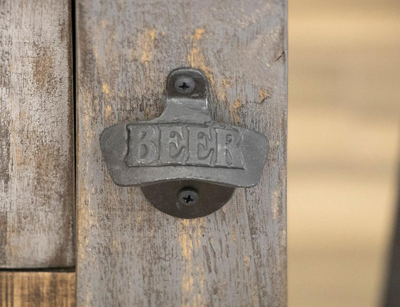 Loft Brown Home Bar detail