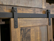 Loft Brown Home Bar detail