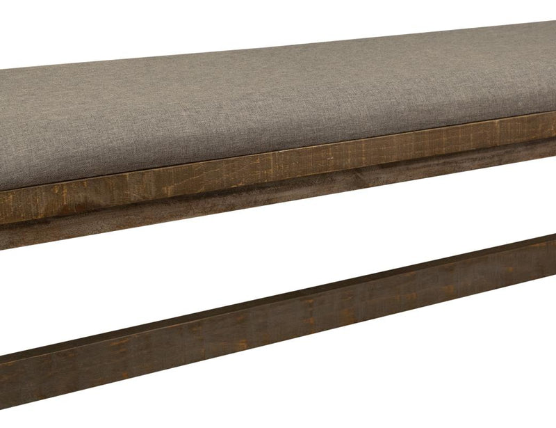 Loft Brown Bench detail