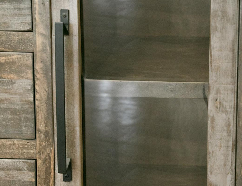 Loft Brown Hutch detail