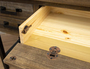 Loft Brown Desk detail
