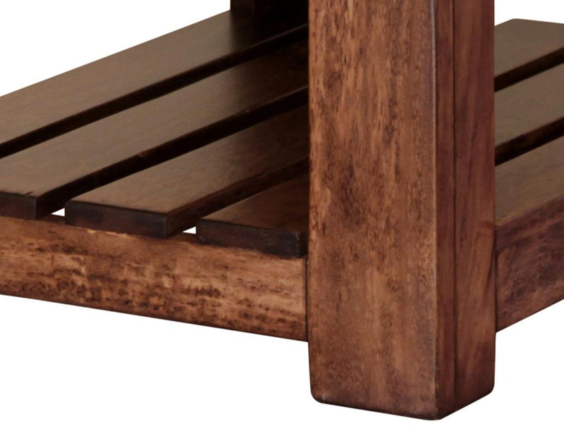 Parota end table styled