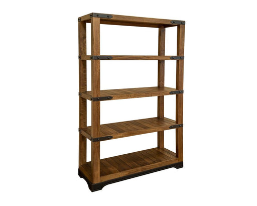 Parota Bookcase styled
