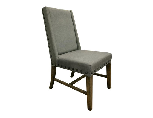 Loft Brown Upholstered Dining Chair - fabric seat and back