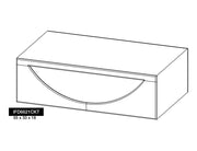 Mezquite Cocktail Table dimension diagram